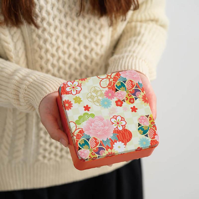 ラッピング用品 WA-CAN1 和風ギフト缶-1(10個) ヘッズ