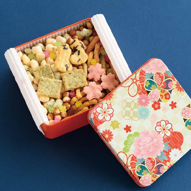 ラッピング用品 WA-CAN1 和風ギフト缶-1(10個) ヘッズ
