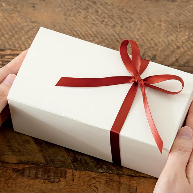 ギフト資材 DS1007R 両面サテンリボンSCARLET10mm(1巻) ヘッズ