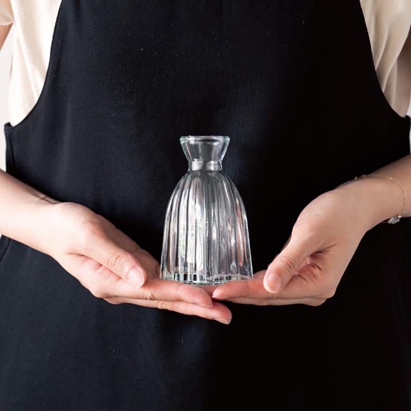 花器 GLS-FB5 スタンディングガラスフラワーベース-5(12個) ヘッズ