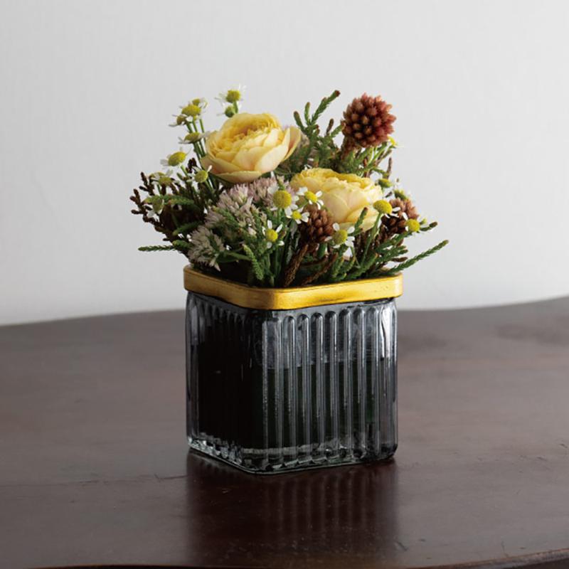 花器 GLS-FPO6 スタンディングガラスフラワーポット-6(6個) ヘッズ