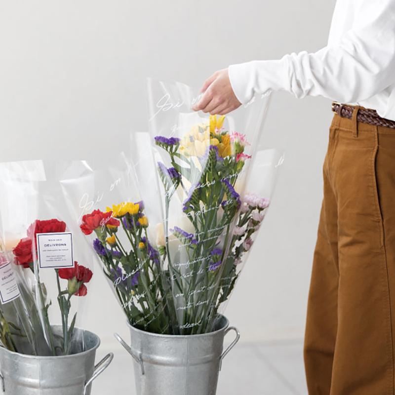 ラッピング用品 FIE-BSO2 フィエルテブーケスリーブOPPバッグ-2(100枚) ヘッズ