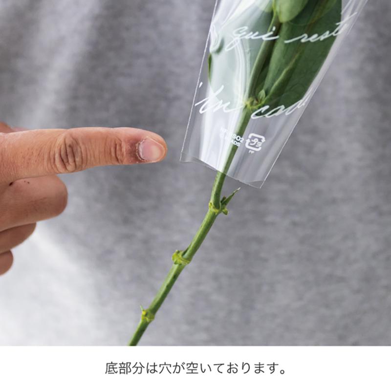 ラッピング用品 FIE-BSO2 フィエルテブーケスリーブOPPバッグ-2(100枚) ヘッズ