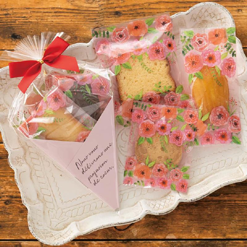 合掌袋 RAF-OB4 ラフィネスイーツパック/クリア-4(100枚) ヘッズ