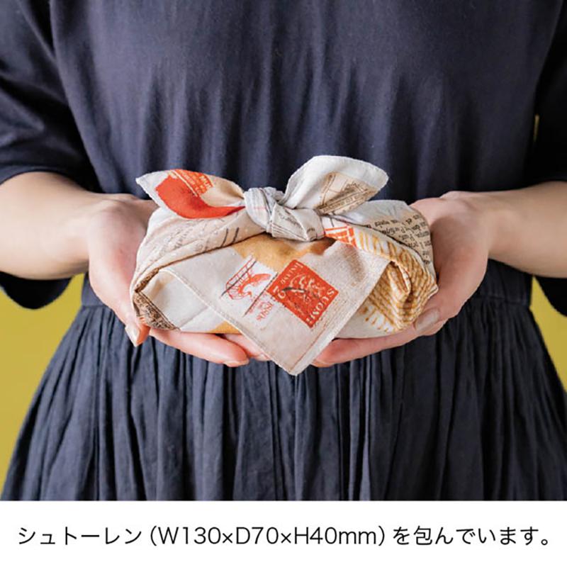 ギフト資材 CTN-FUR3 コットン風呂敷-3/コラージュ(10枚) ヘッズ