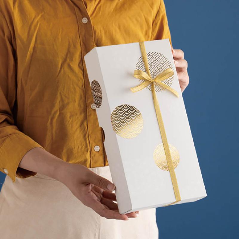 ギフト箱 JT-GM 和模様ギフトボックス-M(10枚) ヘッズ