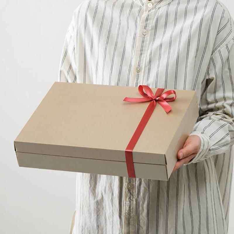 ギフト箱 MTB-GM 無地メタリックベージュギフトBOX-M(10枚) ヘッズ