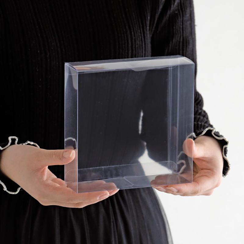 ギフト箱 MTO-PB17 無地クリアPETボックス-17(10枚) ヘッズ