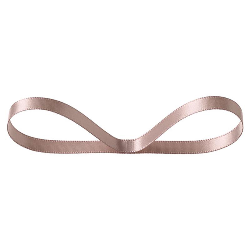 ギフト資材 DS0613R 両面サテンリボンICEBEIGE6mm(1巻) ヘッズ