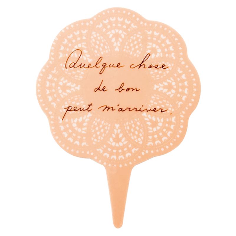 RO-PC ロマンチックスイートケーキピック(100枚) ヘッズ