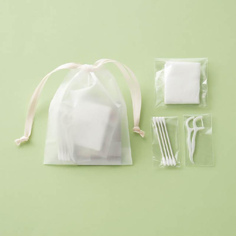 ラッピング用品 MFT-KBSS 無地フロスト巾着バッグ-SS(20枚) ヘッズ