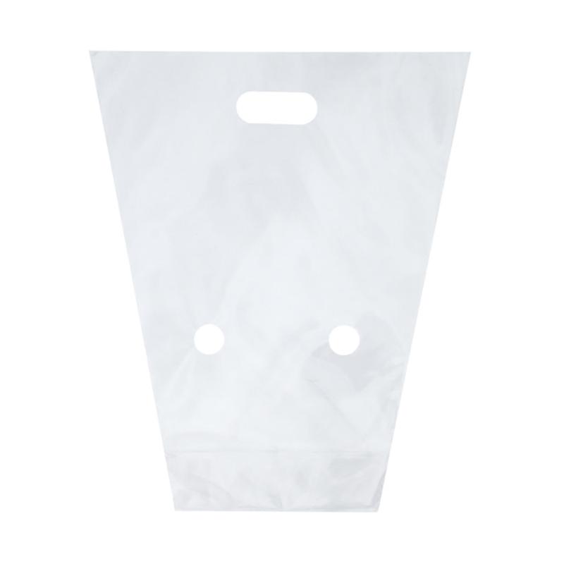 ラッピング用品 NM-OSTM NEW無地クリアスタンドバッグ-TM(50枚) ヘッズ