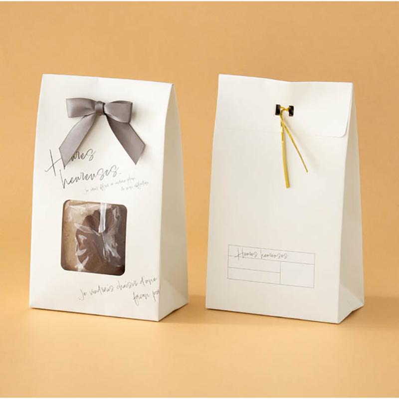 ラッピング用品 FCA-1WP フレンチカジュアル窓付ペーパーバッグ-1(20枚) ヘッズ