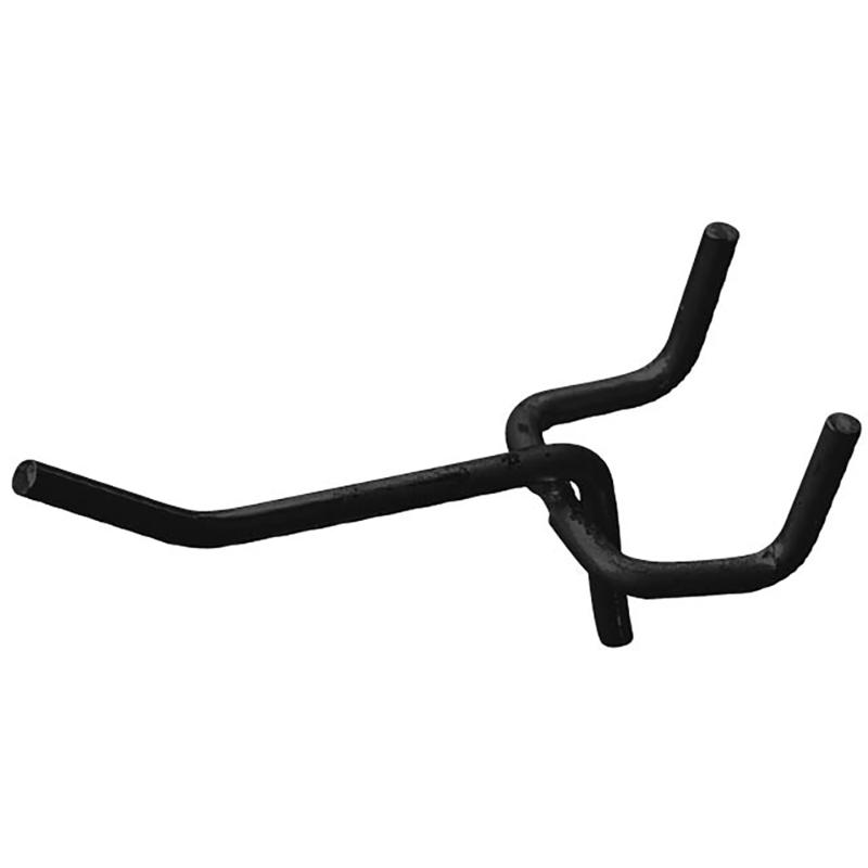 陳列備品 DHO-BK1 ディスプレイフック/ブラック-1(10個 各種2個入) ヘッズ