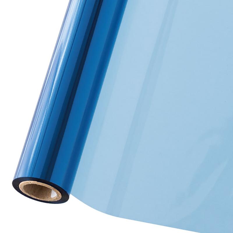 ギフト資材 CRC-RO3 クリアカラーOPPロール-3/ブルー ヘッズ