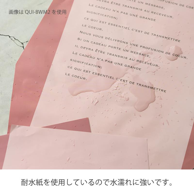 ラッピング資材 QUI-BWS2 クイックブーケラッピングS-2(10枚) ヘッズ