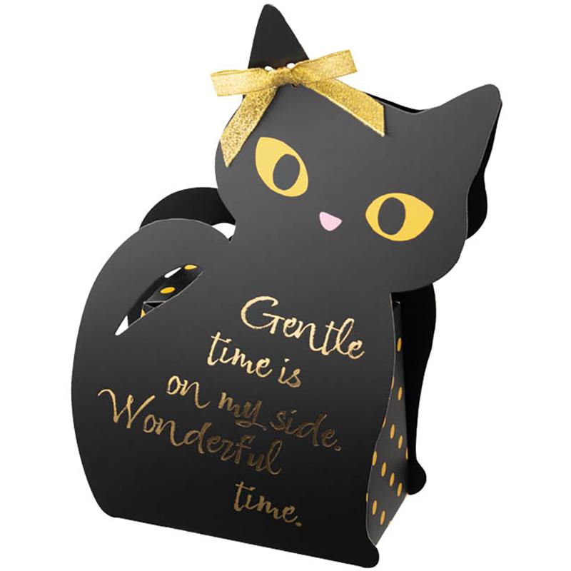 ギフト箱 BLC-DB1 ブラックキャットダイカットボックス-1(10枚) ヘッズ