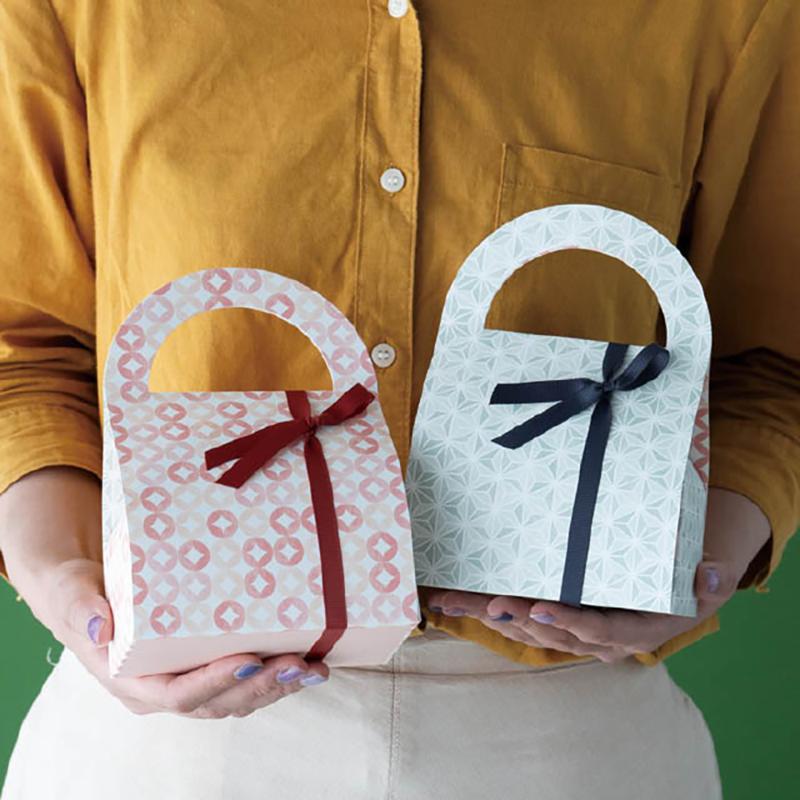 ギフト箱 MJT-GB1 モダントラディショナルギフトBOXバッグ型-1(20枚) ヘッズ