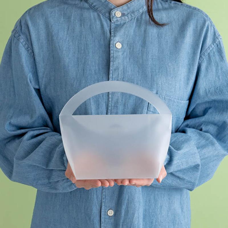 ギフト箱 MMT-HPB2 無地ハンドルPETマットBOX-2(10枚) ヘッズ