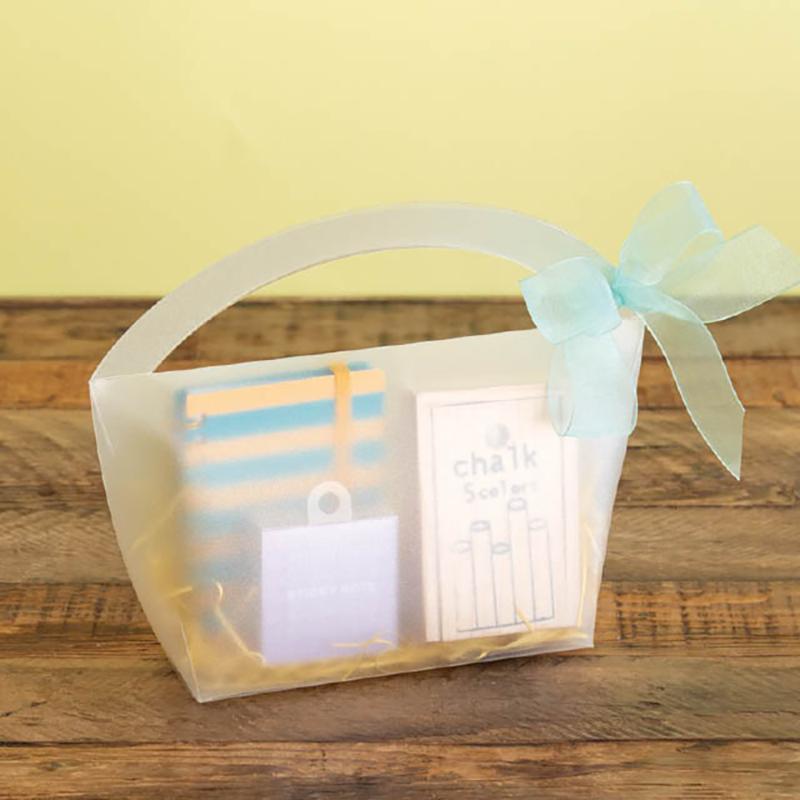 ギフト箱 MMT-HPB2 無地ハンドルPETマットBOX-2(10枚) ヘッズ