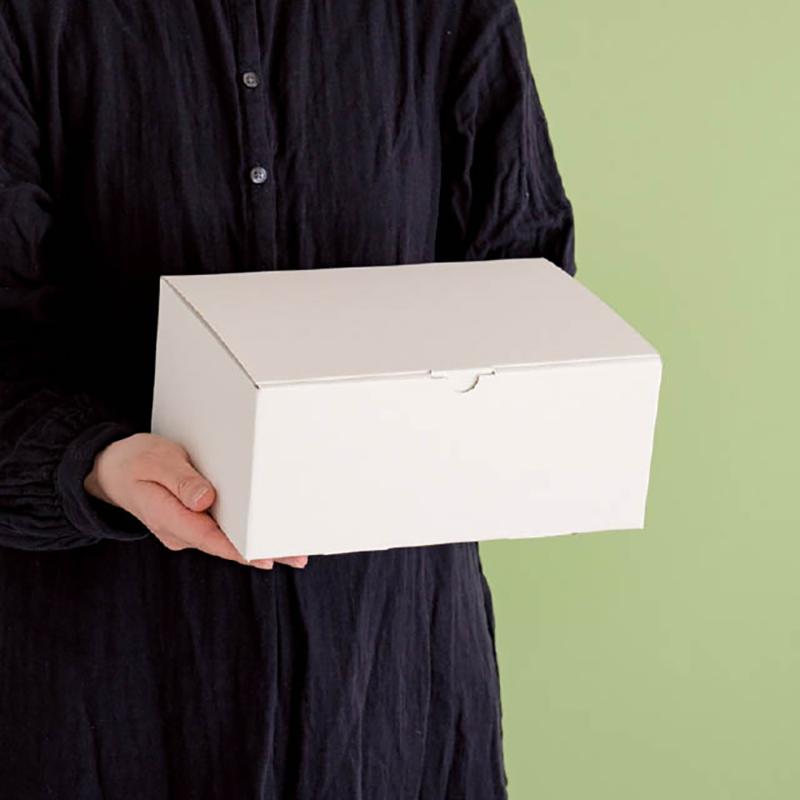 ギフト箱 MOW-GB2 無地オフホワイトギフトボックス-2(10枚) ヘッズ