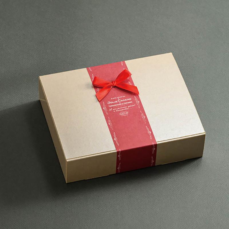 ギフト箱 MTB-GB2 無地ワンタッチギフトBOX-2/メタリックベージュ(20枚) ヘッズ