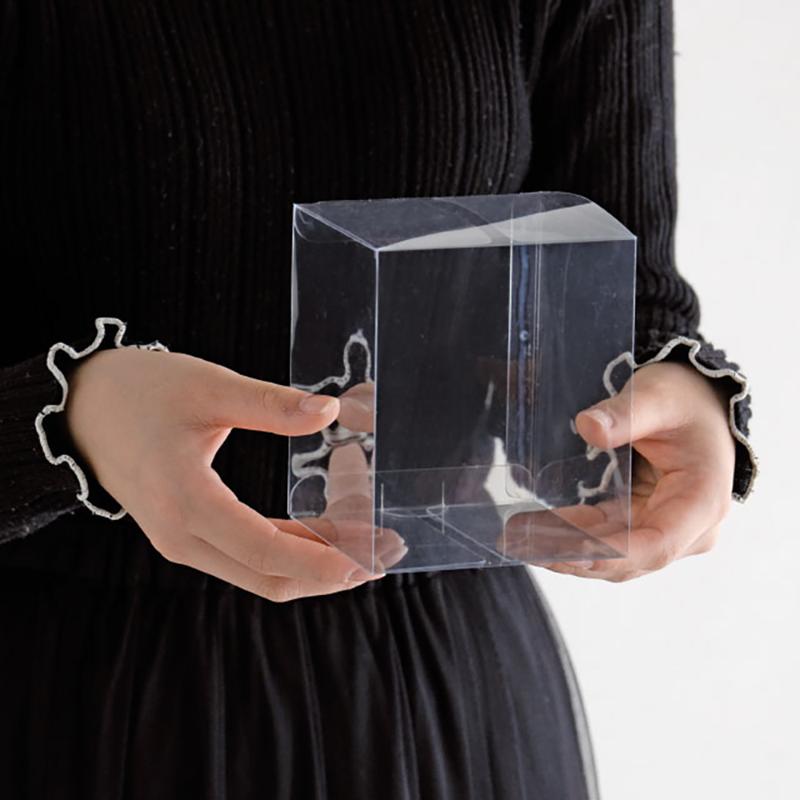 ギフト箱 MTO-PB19 無地クリアPETボックス-19(10枚) ヘッズ