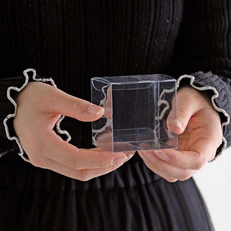 ギフト箱 MTO-PB6 無地クリアPETボックス-6(10枚) ヘッズ