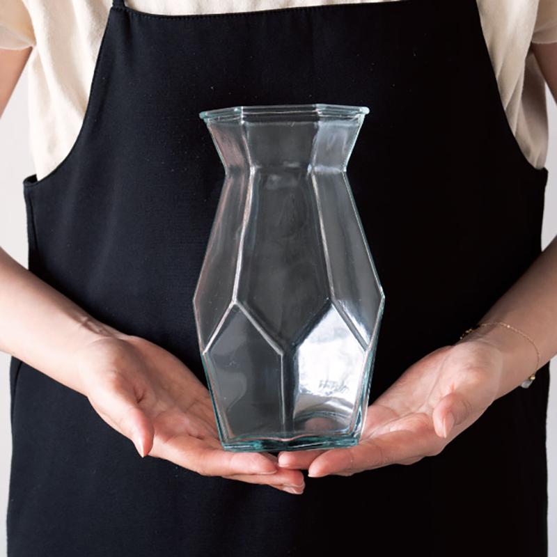 花器 GLS-FB16 スタンディングガラスフラワーベース-16(4個) ヘッズ