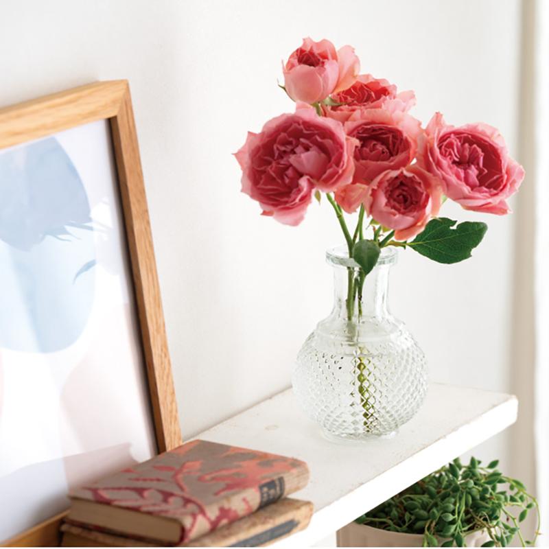 花器 GLS-FB6 スタンディングガラスフラワーベース-6(9個) ヘッズ