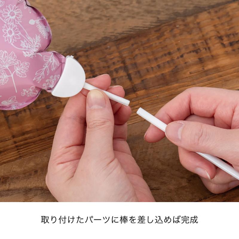 贈答用飾り BLN-FPM1 バルーンフラワーピックM-1/THANKYOU(10本) ヘッズ