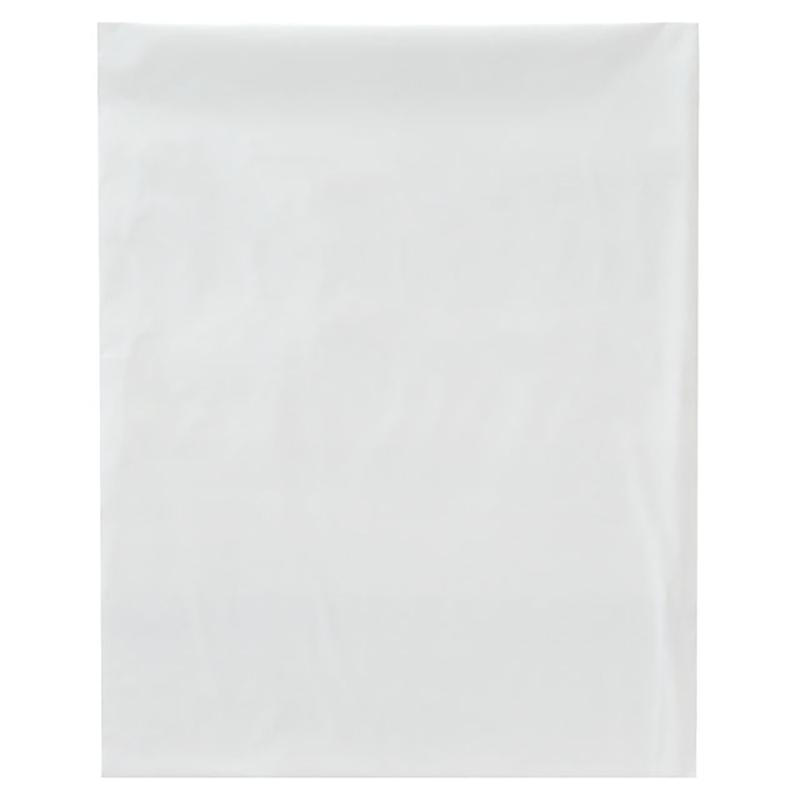 宅配袋 MWH-TB2 無地リサイクル宅配バッグ-2/ホワイト(50枚) ヘッズ