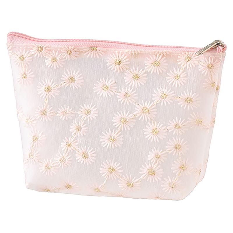 ラッピング用品 LHN-POS レースハンドメイドポーチ-S/ピンク(10個) ヘッズ