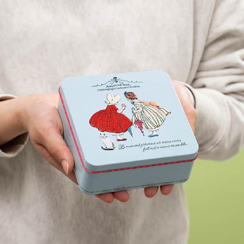 ラッピング用品 CHRK-CAN1 チャリティーキッズギフト缶-1/ガールズ(10個) ヘッズ