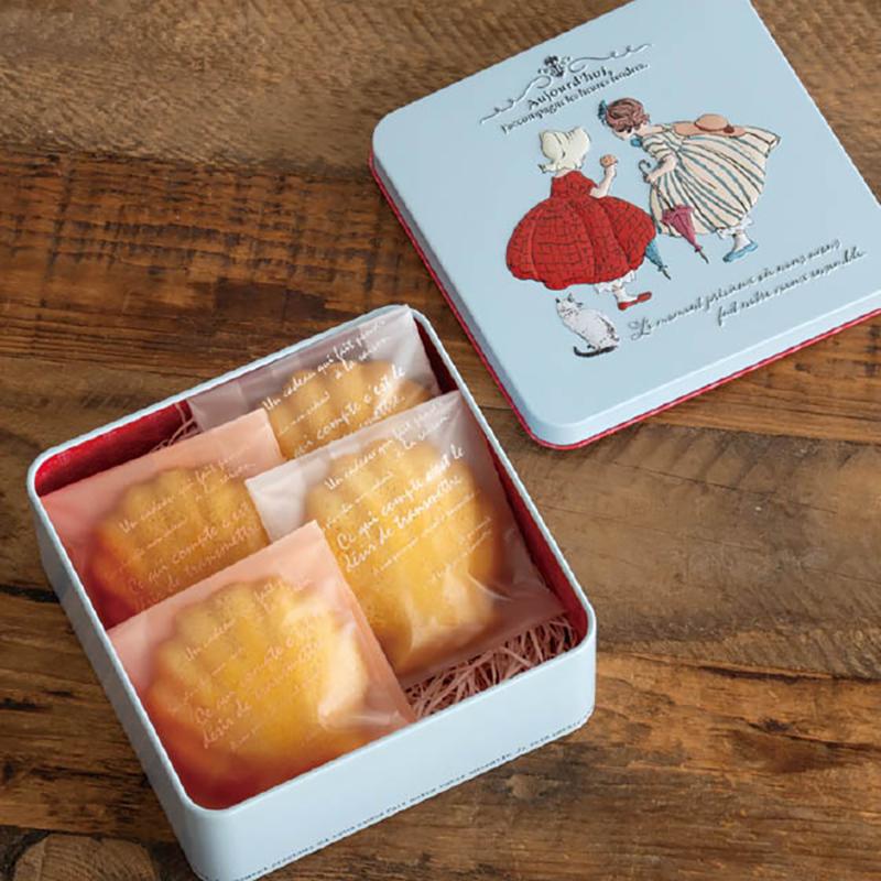 ラッピング用品 CHRK-CAN1 チャリティーキッズギフト缶-1/ガールズ(10個) ヘッズ