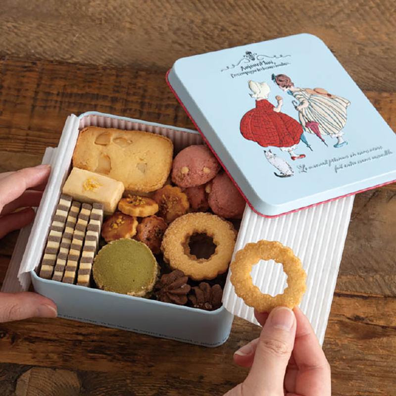 ラッピング用品 CHRK-CAN1 チャリティーキッズギフト缶-1/ガールズ(10個) ヘッズ