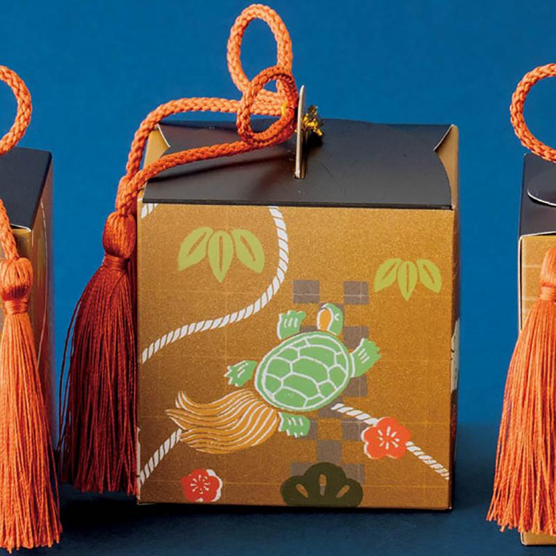 ギフト箱 ENQ-GM えんぎものキューブギフトボックス-M(10枚) ヘッズ