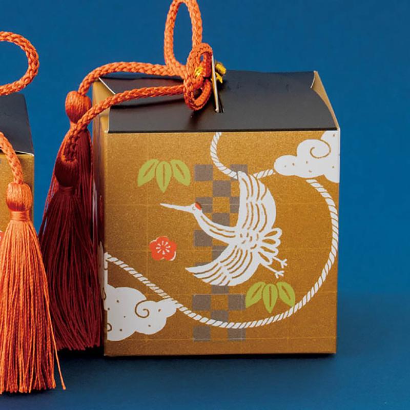 ギフト箱 ENQ-GM えんぎものキューブギフトボックス-M(10枚) ヘッズ