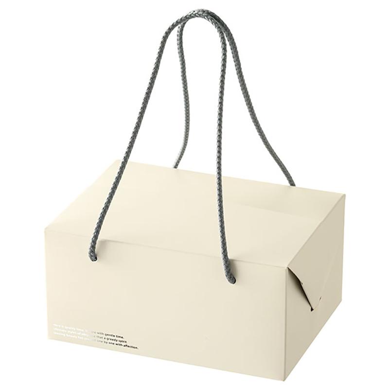 ギフト箱 GRS-GBBM グレイッシュスタイルギフトボックスバッグ型-M(10枚) ヘッズ