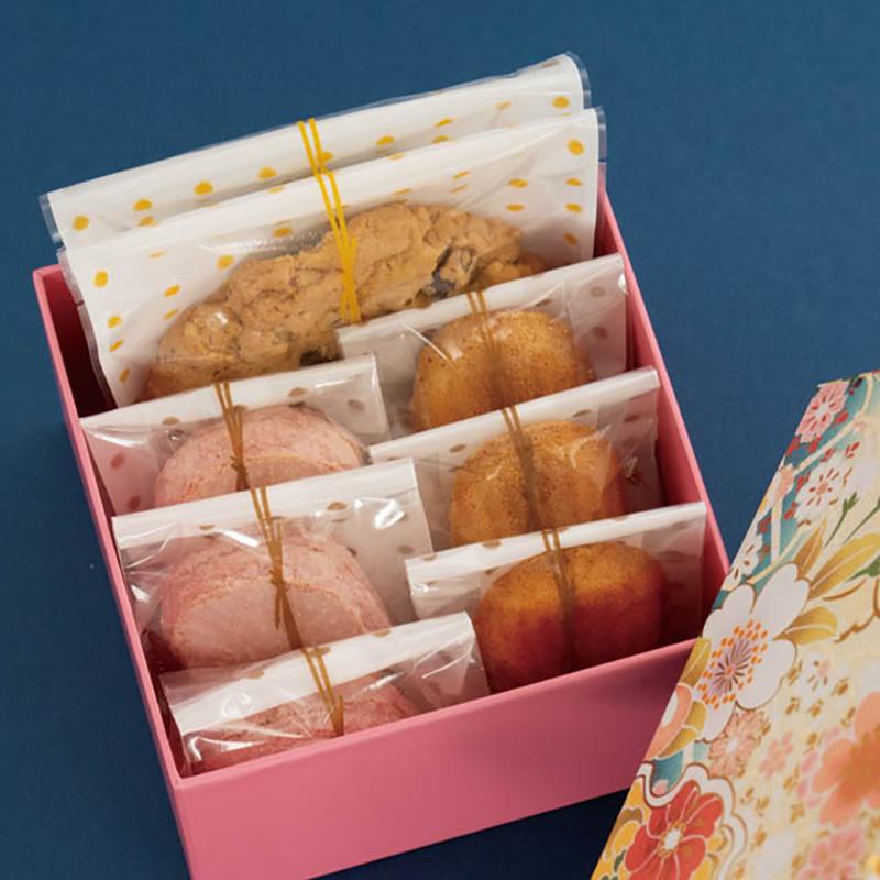 ギフト箱 KMG-HBM 着物柄貼箱-M(6個) ヘッズ