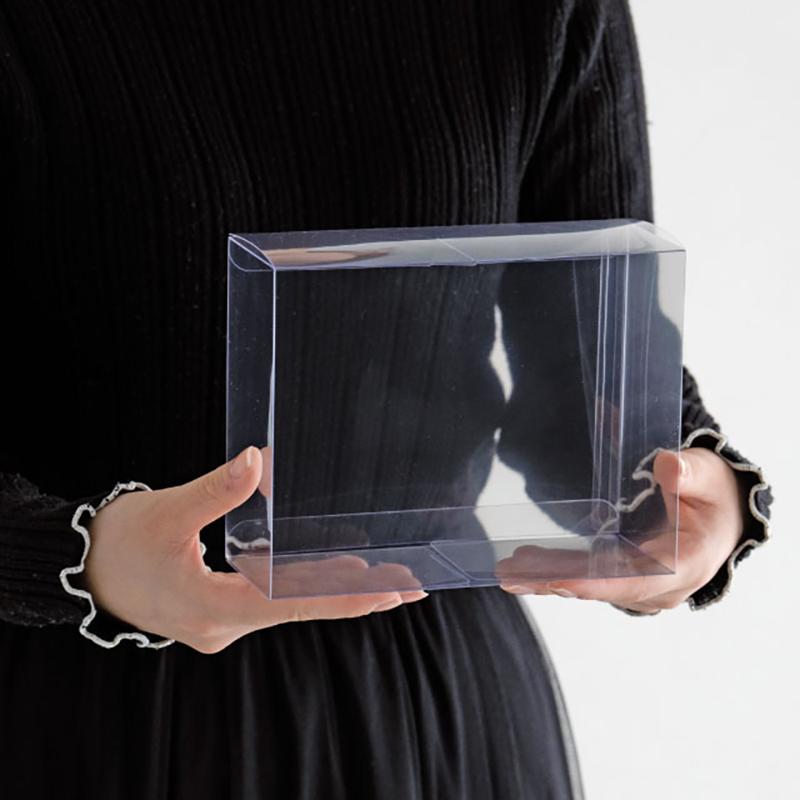 ギフト箱 MTO-PB25 無地クリアPETボックス-25(10枚) ヘッズ