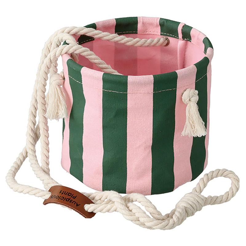 HNG-POM1 ハンギングポットカバーM-1/レガッタストライプ(4個) ヘッズ