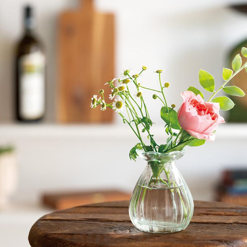 花器 GLS-FB1 スタンディングガラスフラワーベース-1(12個) ヘッズ