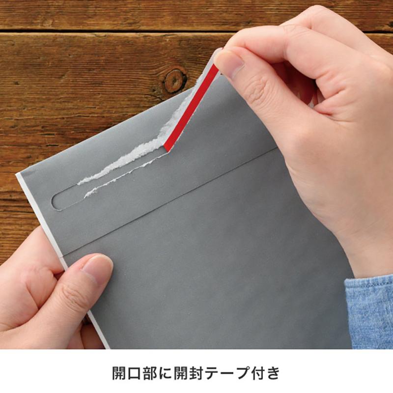 発送資材 MWG-TBP2 無地緩衝材付宅配ペーパーバッグ-2/WG(10枚) ヘッズ