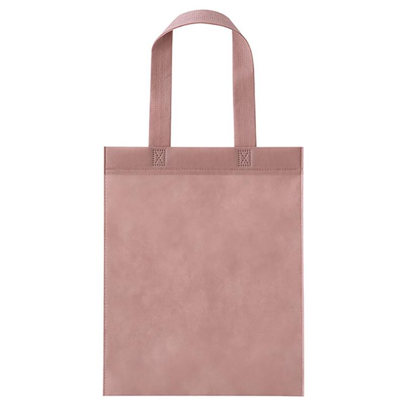 不織布バッグ MGP-MB 無地不織布トートバッグ-M/グレイッシュピンク(20枚) ヘッズ