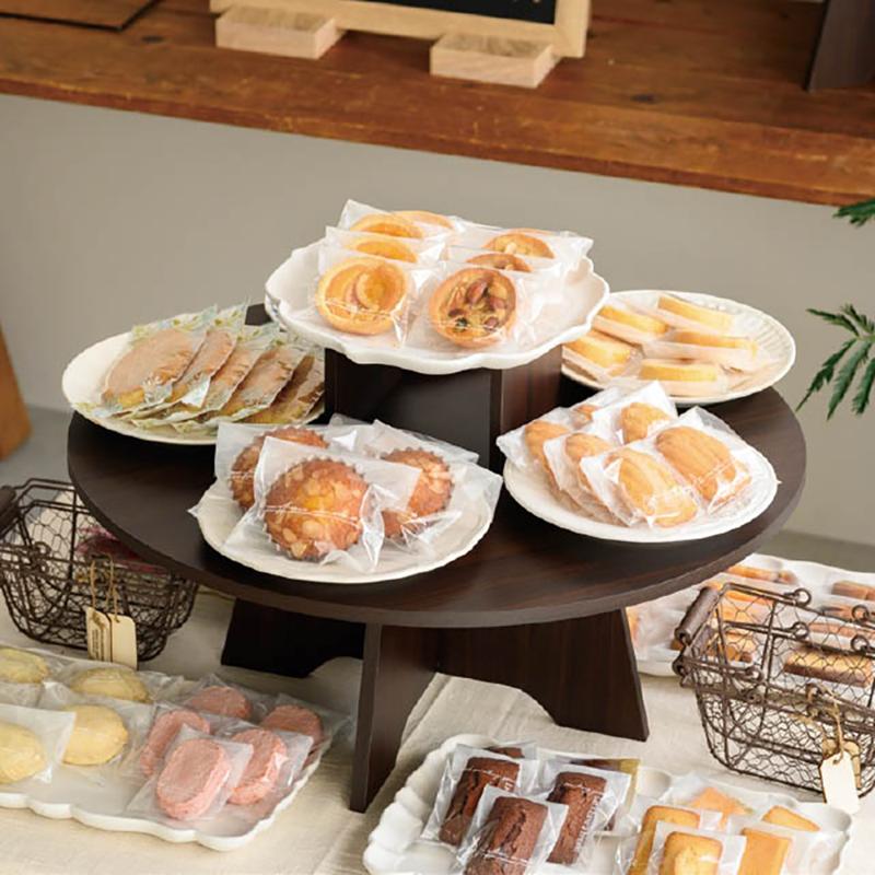 陳列備品 ZYU-TBL1 卓上ディスプレイテーブル-1/円 ヘッズ