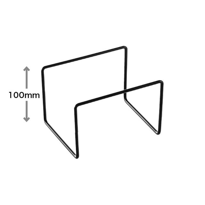 陳列備品 ZYU-YKO2 ワイヤーコの字ラック-2(2個) ヘッズ