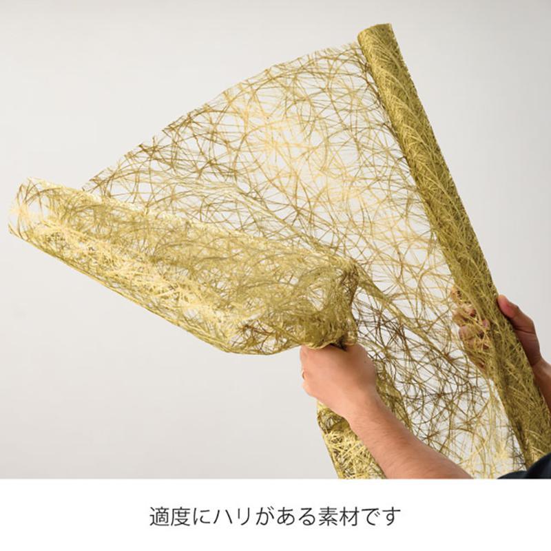 ギフト資材 LBF-RO2 ラブリエファブリックロール-2/シルバー ヘッズ