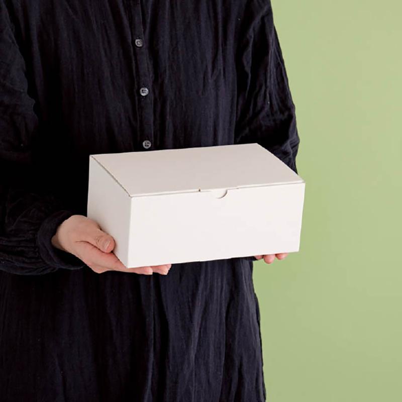 ギフト箱 MOW-GB10 無地オフホワイトギフトボックス-10(10枚) ヘッズ