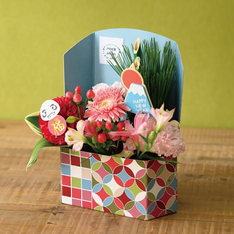 ラッピング用品 ESF-WASM イージーフラワー和風ペーパートレイ-M/七宝(10枚) ヘッズ